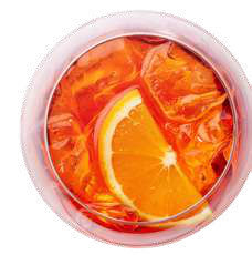 Cocktail mit Orange